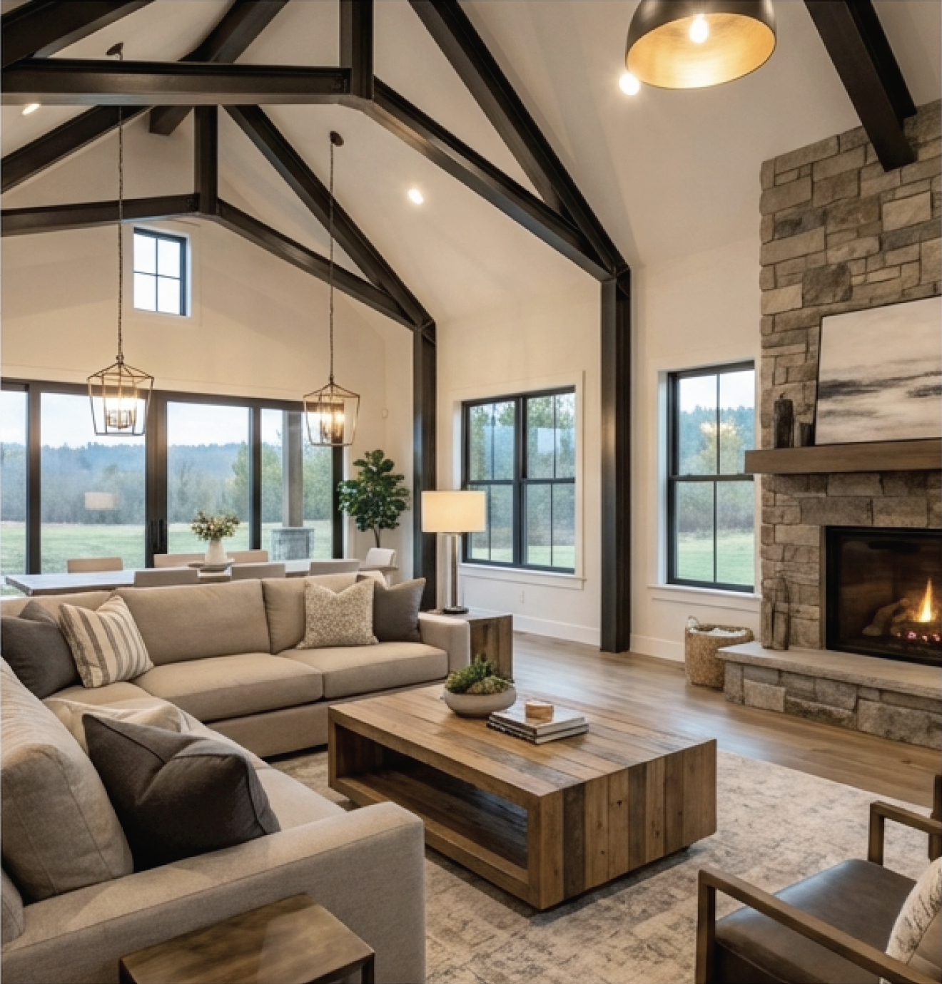 Barndominium interior insulation